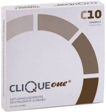 Clique One C10 Antienvelhecimento e Revitalizante Cutâneo 28 Monodoses