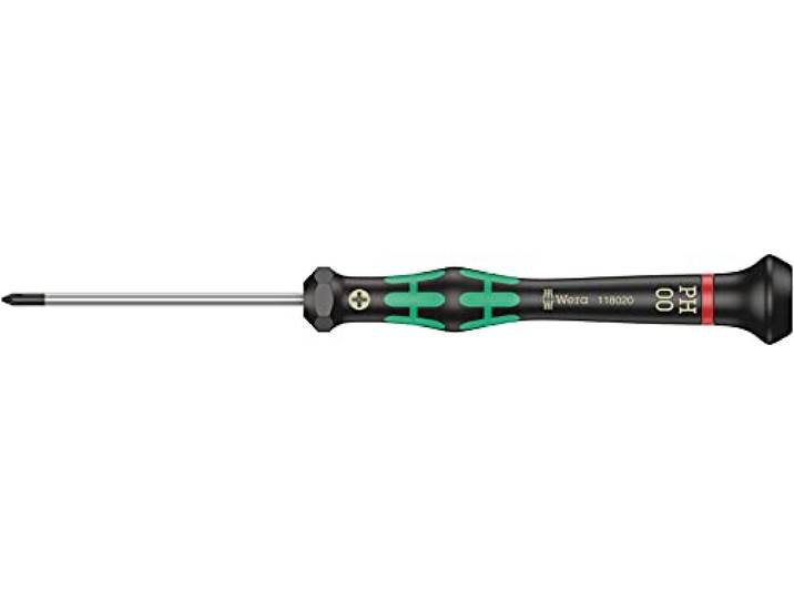 Wera 05118020001 2050 PH elektronische kruiskopschroevendraaier, PH 00 x 60 mm, Ø 2,5