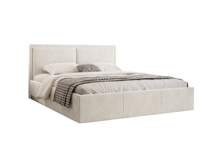 Polsterbett 180x200 cm Soave II mit Stauraum und Metallrahmen,