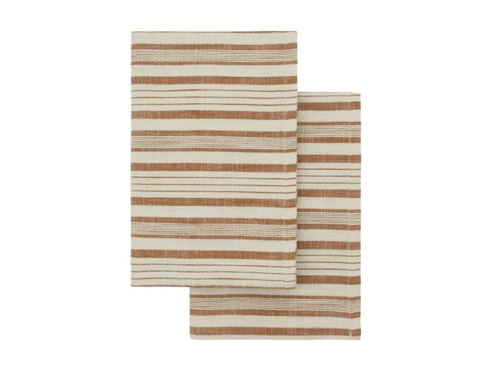 Meraki Torchon de cuisine Meraki 50x70 cm 2 pièces Terre cuite