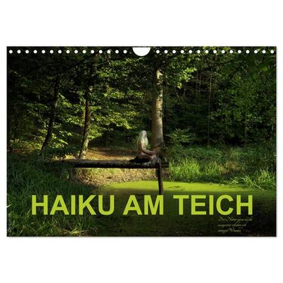 HAIKU AM TEICH (Wandkalender 2026 DIN A4 quer), CALVENDO Monatskalender