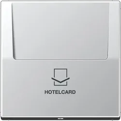 Jung Hotelcard-Schalter alu AL 2990 CARD AL2990CARD