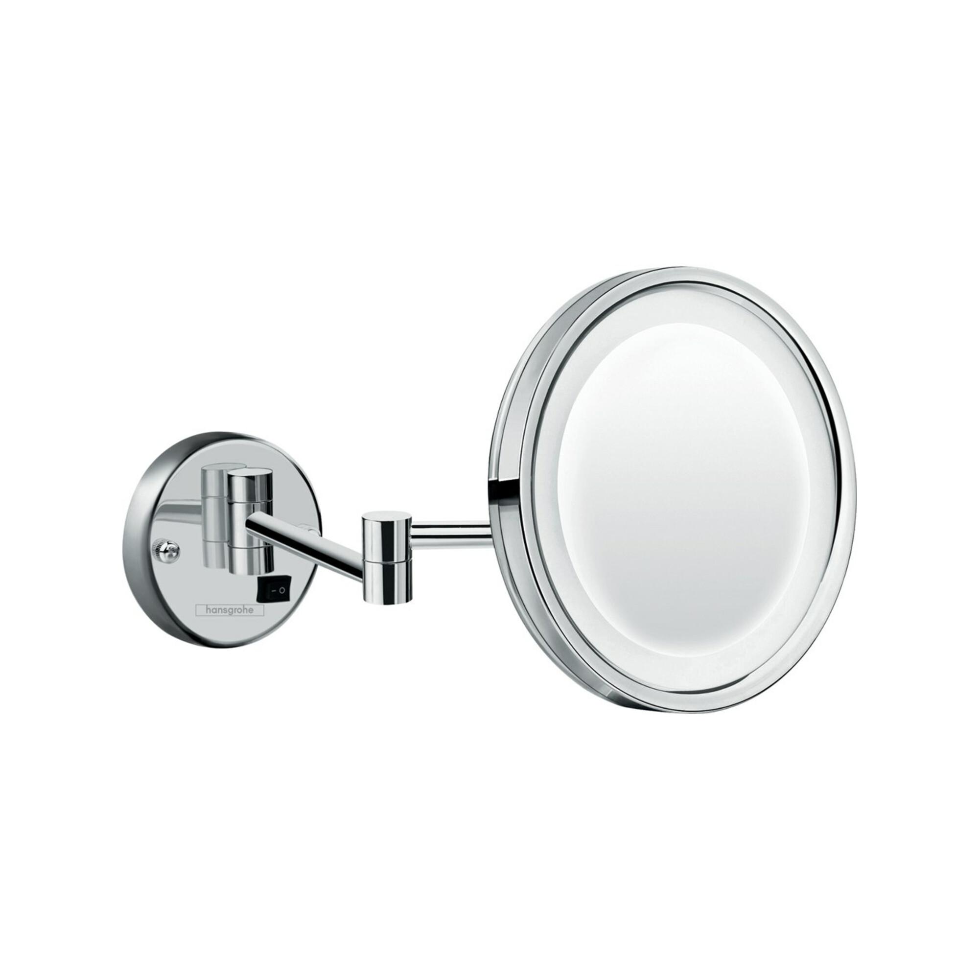 hansgrohe Rasierspiegel Logis Universal chrom mit LED Licht (73570000)