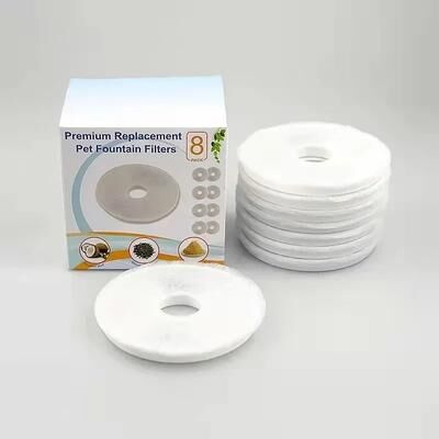 Inspired Finds PureFlow Activated Carbon Fountain Filters For Catit Pet Water Fountains (6 Or 8 Pack) 8pcs