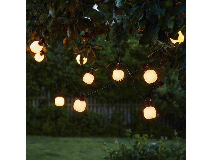 STAR TRADING LED-Lichterkette Circus Maxi, schwarz, Kunststoff