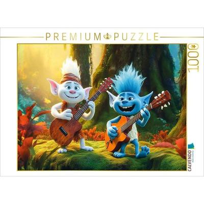 CALVENDO Puzzle ... musik können wir auch | 1000 Teile Lege-Größe 64x48cm Foto-Puzzle für glückliche Stunden