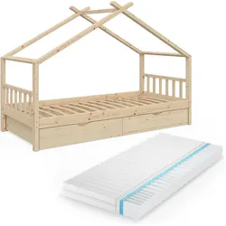 VitaliSpa, Kinderbett, Hausbett Design (90 x 200 cm)