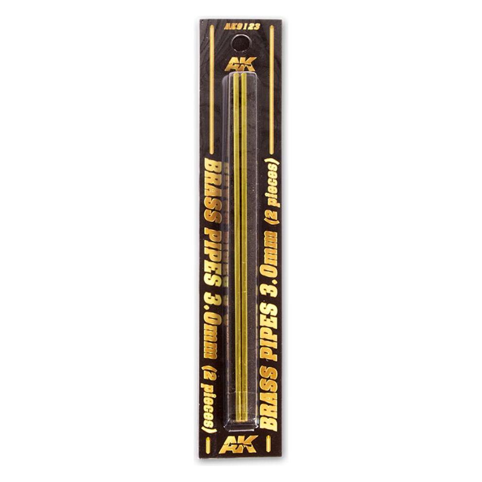 AK Interactive BRASS PIPES 3,0mm, 2 units (AK9123)