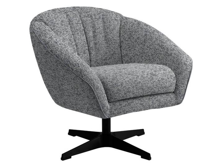 Stylife Sessel, Grau, Metall, 80x78x80 cm, Stoffauswahl, Wohnzimmer, Sessel, Sessel