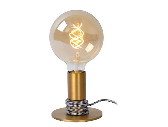 LUCIDE MARIT - Tischlampe - 1xE27 - Mattes Gold/Messing