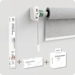 Motionblinds, Zubehör Beleuchtung, Upgrade Kit starterkit (Upgrade Kit for roller blinds + bridge + 1C remote)