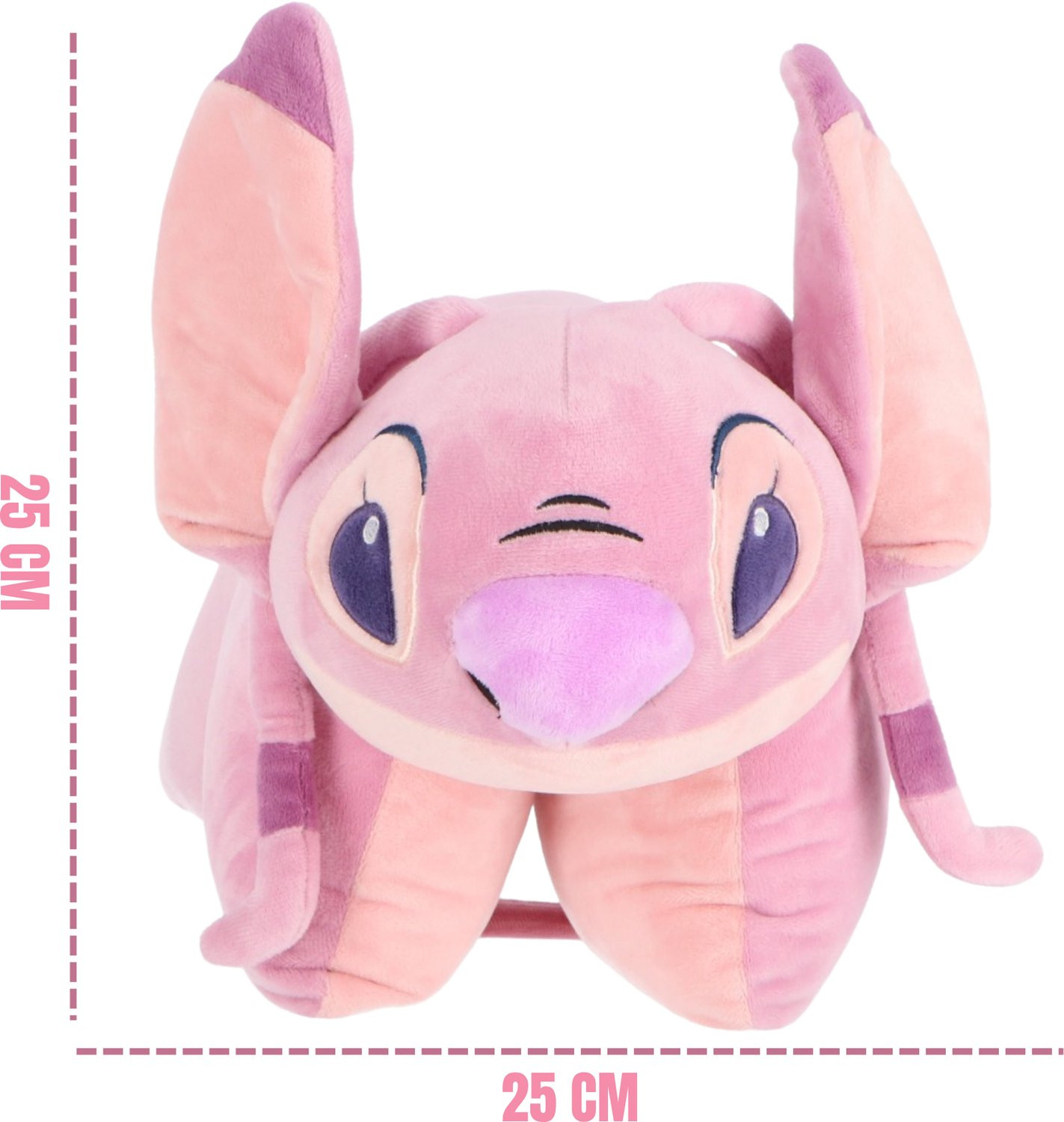 Lilo & Stitch Angel Knuffelkussen 2-in-1 Rood