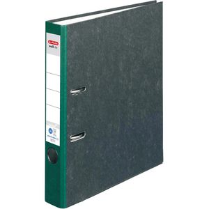 Herlitz maX.file nature 5141502 Ordner, A4, schmal, Karton, grün, 5cm