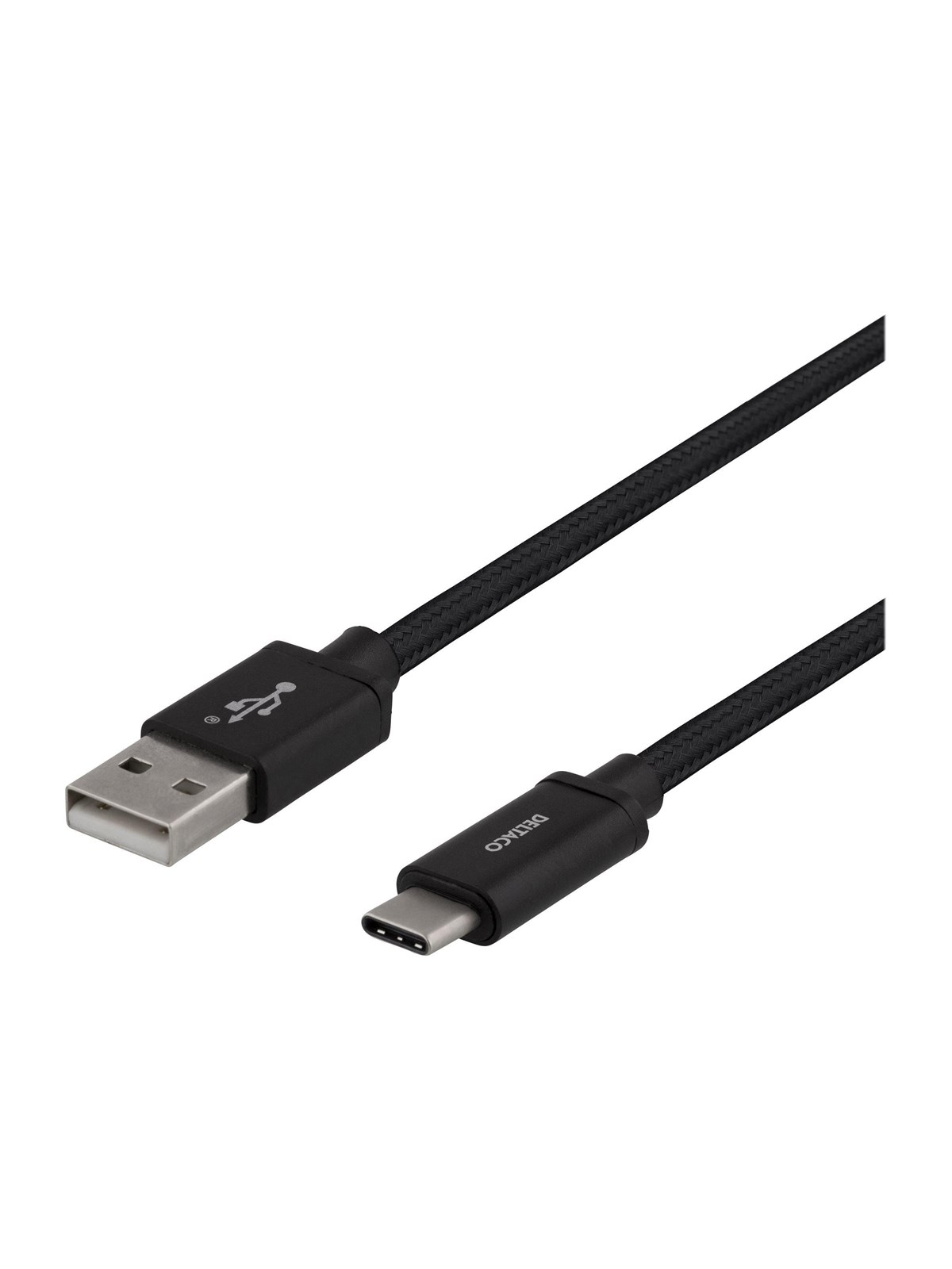 Deltaco - USB-C cable - USB to USB-C - 2 m