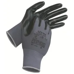 uvex unipur 6634 Montagehandschuh grau/schwarz 8 - 6032188 - grau/schwarz