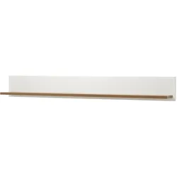 WANDBOARD weiß Pinie, Eiche hell Landhaus, Wandregal 160 cm