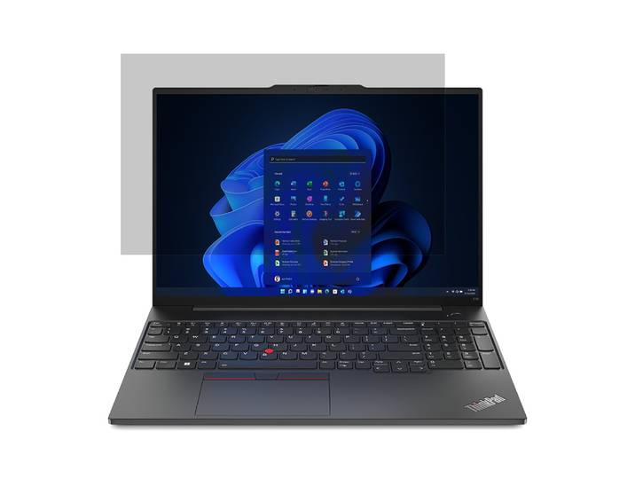 Lenovo 4XJ1U03939, 40,6 cm (16'), 16:10, Ordinateur portable, Filtre de confidentialité sans bords pour ordinateur, Intimité