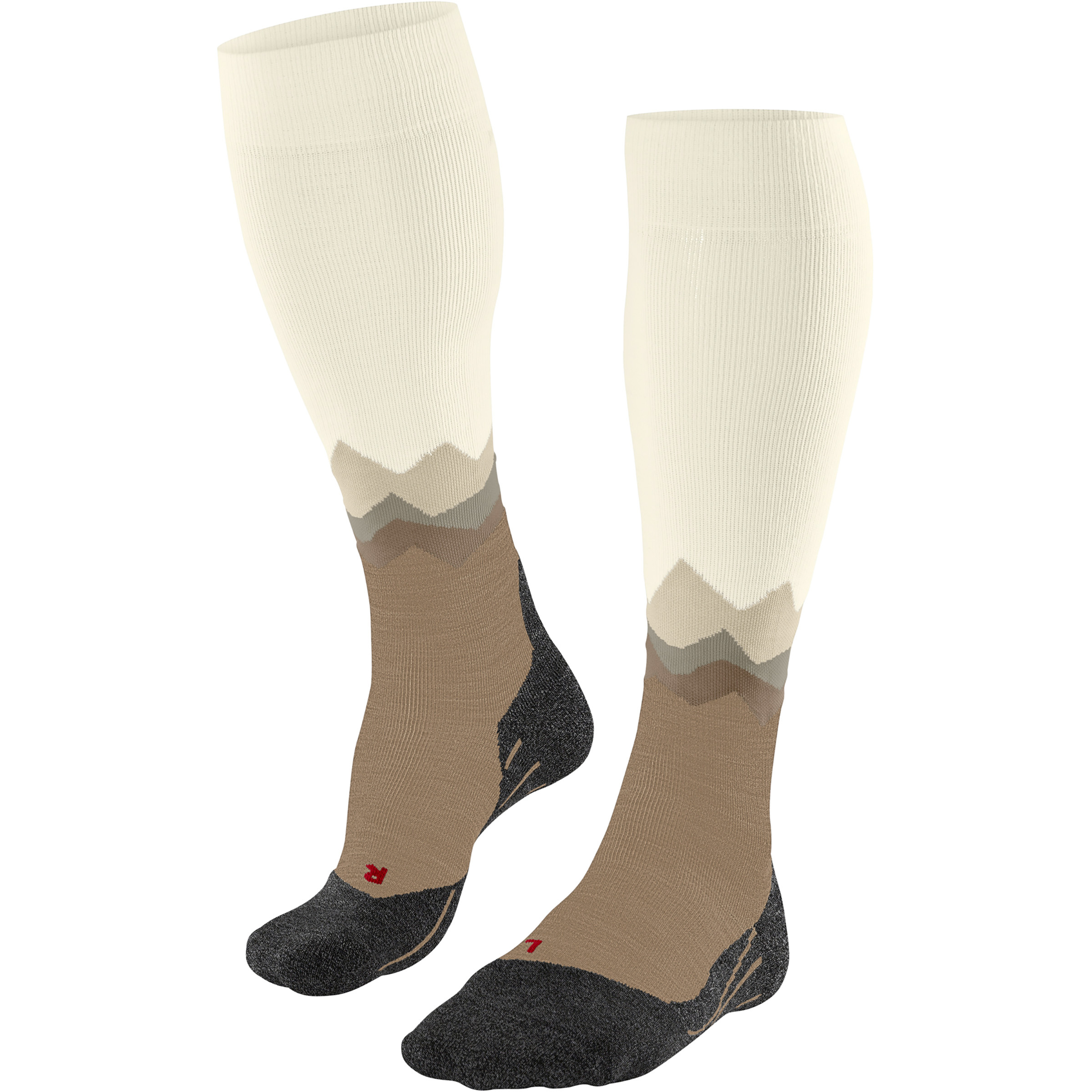 Falke TK2 Explore Long Damen Wandersocken beige Größe 35 Camping Elastisch