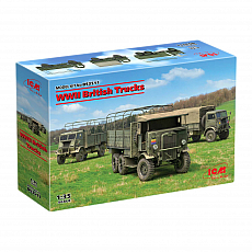 ICM - WWII British Trucks - 1:35 - 757 Teile 306850