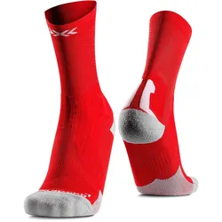 X-SOCKS Bike Perform Crew Fahrradsocken R110 - rocket red 42-44