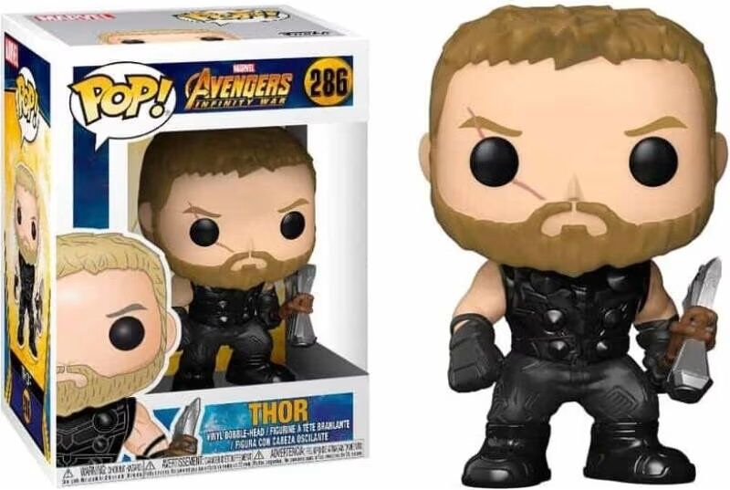 Funko Pop Marvel Avengers Infinity War Thor 26464 Talla Única Unisex