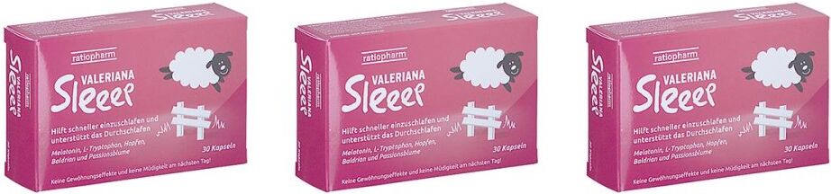 Valeriana Sleeep ratiopharm Kapseln 3x30stk