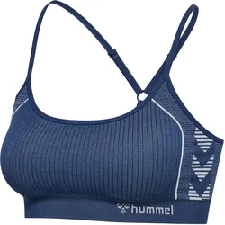 HUMMEL hmlMT BLAZE SEAMLESS SPORTS TOP insignia blue XS