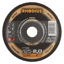 Rhodius, Sägeblatt, FT26 208725 Trennscheiben-Set 25 St. Edelstahl, Stahl