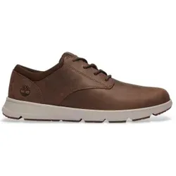 Timberland für Herren. TB0A6C8EW011 Parker Street Leder Turnschuhe braun (41), Wohnung, Schnürsenkel, Lässig