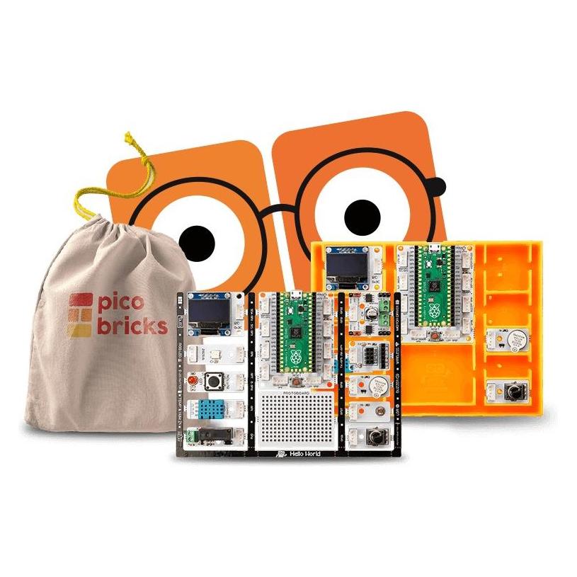 Picobricks Pico Bricks Kit Programming and Electronics Development Kits (Basic Kit) (21321)