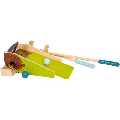 Spiel SMALL FOOT "Minigolf-Set Maulwurf", bunt, Spiele, Kinder, Holz, Metall, für Kinder