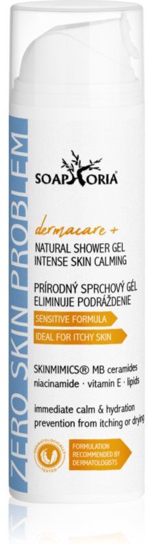 Soaphoria Dermacare+ Zero Problem soothing shower gel for sensitive skin 200 ml