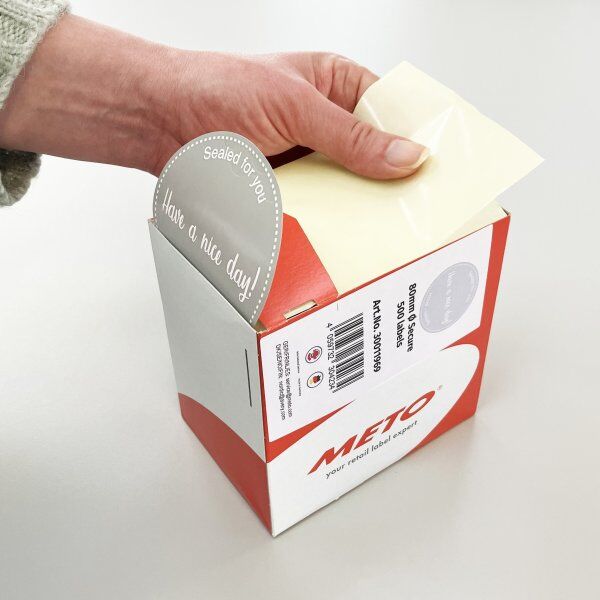 Meto Secure Forseglingsetiket Have A Nice Day Ø80