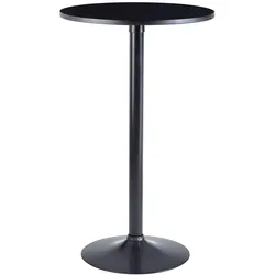 BARTISCH – Schwarz, Trompetenfuß, 30 kg Belastbarkeit