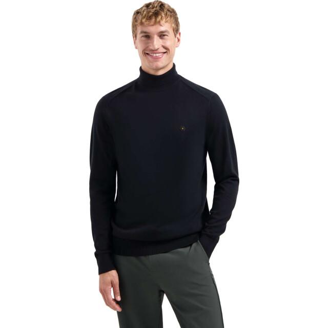 No Excess Pullover roll neck black