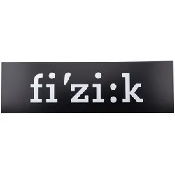 fi'zi:k Sattelstütze schwarz/weiß