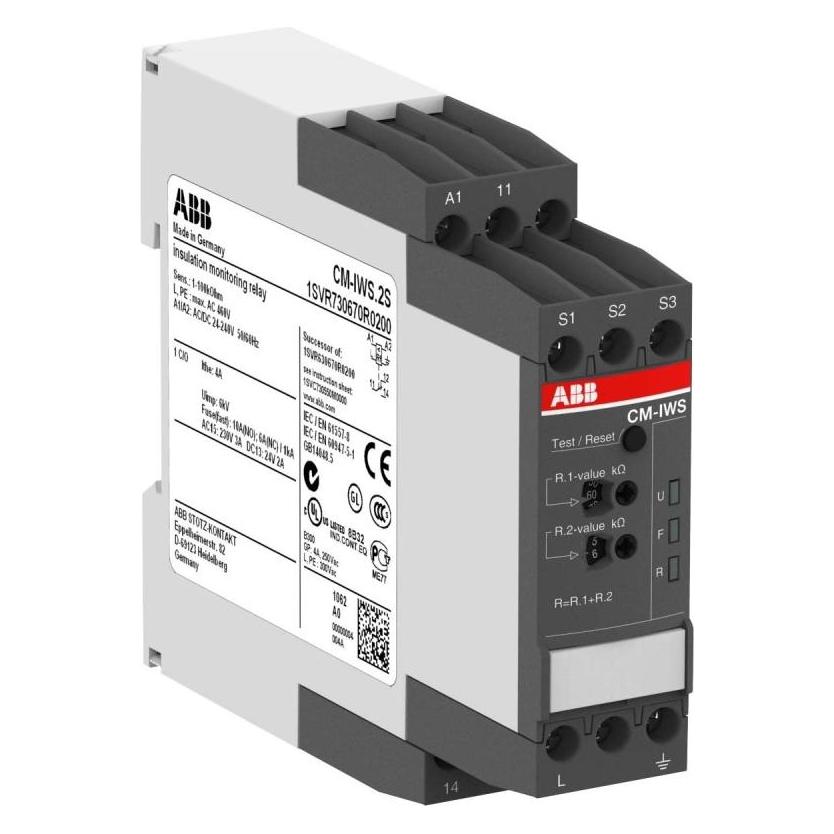 ABB CM-IWS.2S Insulation monitoring relay (1SVR730670R0200)