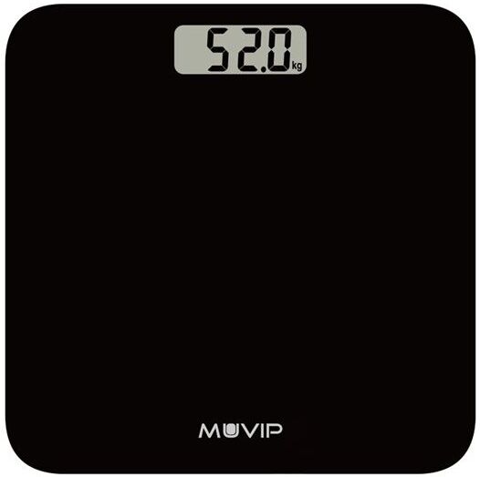 Balança de WC Digital (Preto) - MUVIP