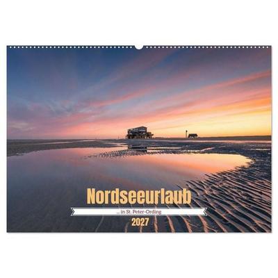 Nordseeurlaub in St. Peter-Ording (Wandkalender 2027 DIN A2 quer), CALVENDO Monatskalender