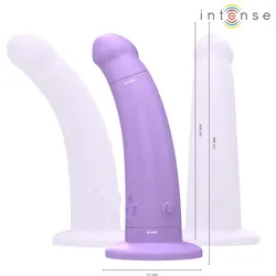 Intense, Vibrator, Eddie Vibrator 17,5 cm 10 Vibrationen Lila Fernbedienung