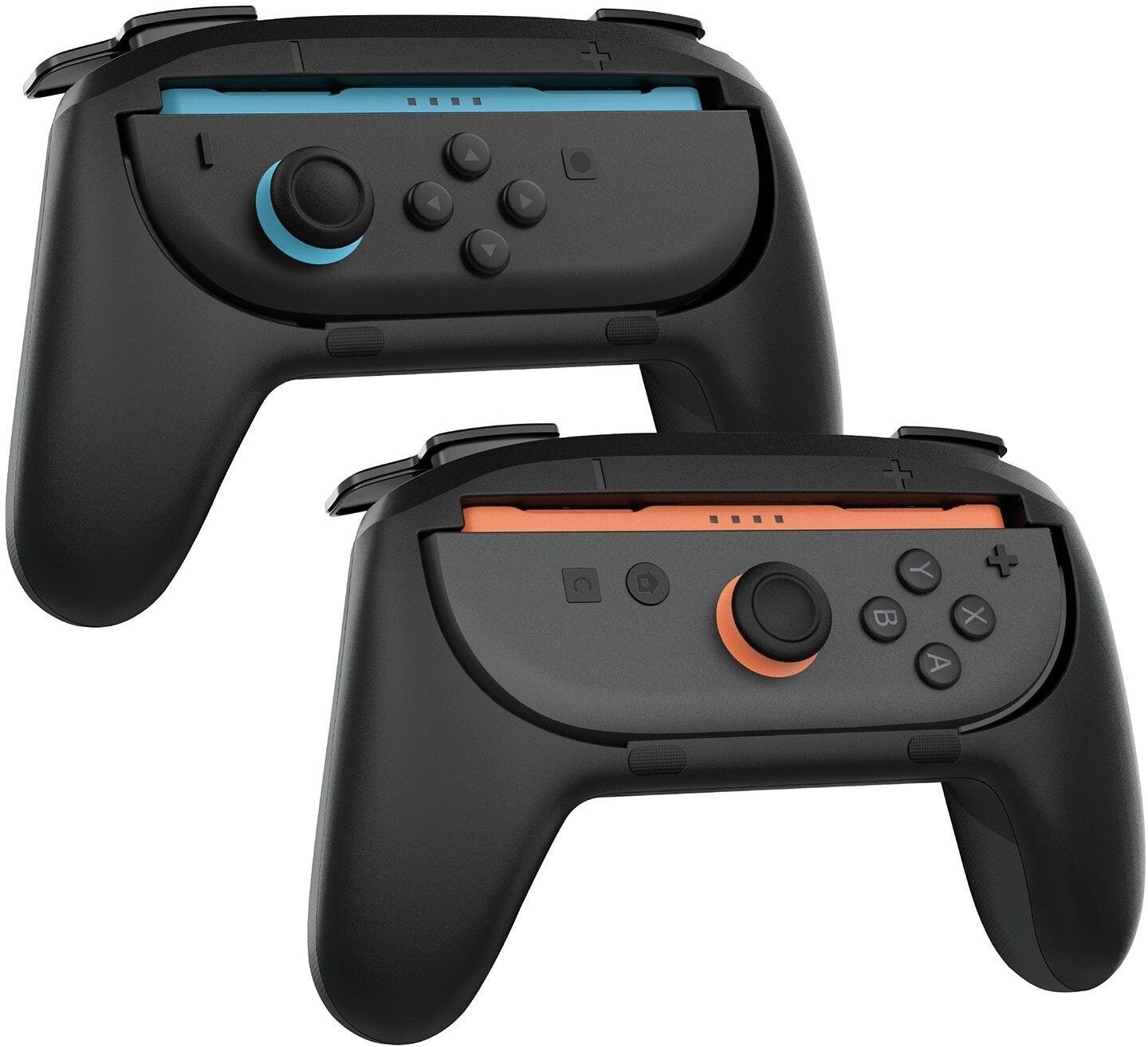Stealth Joy-Con 2 Controller Grips for Nintendo Switch 2 - Twin Pack, Compatible with Left and Right Joy-Con 2 Controllers, Black