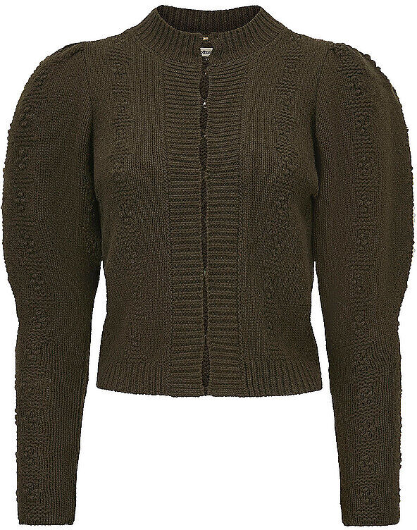 GOTTSEIDANK Trachtenstrickjacke METTE dunkelgrün   M M