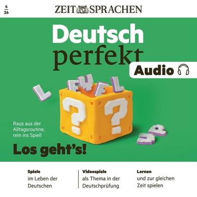 Deutsch perfekt Audio - Los geht's! - Alia Begisheva, Audio, 4069829622851