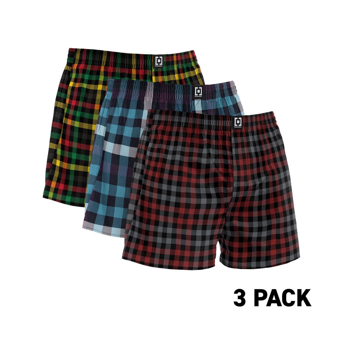 Horsefeathers Sonny 3PACK Boxer Shorts bundle 1 XXL AM285A-bundle 1-XXL