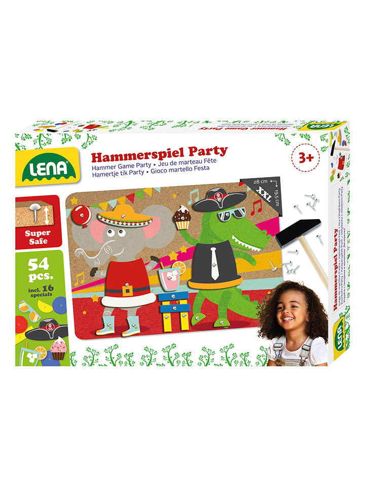 LENA Hammerspiel "Party" - ab 3 Jahren - onesize