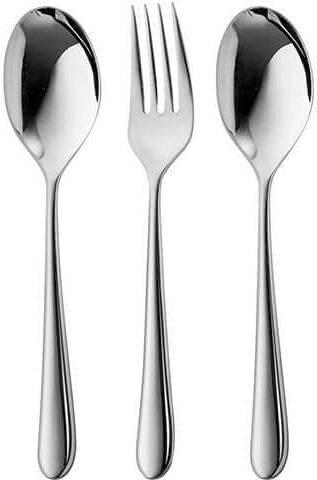 Robert Welch Kingham Bright 3 Piece Serving Set