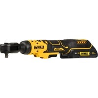 Akku-Ratsche DCF513D1G, 3/8", 18Volt, Schrauber gelb/schwarz, XR Li-Ionen-Akku 2,0Ah