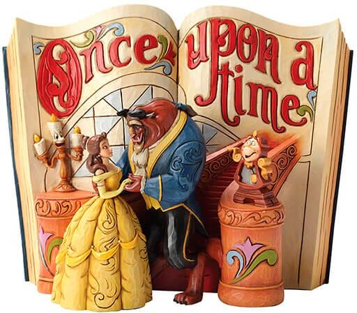 Disney Traditions by Jim Shore Beauty & The Beast Storybook Figurine