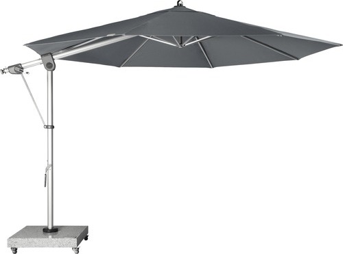 Doppler Ampelschirm / Pendelschirm Expert 350cm Des. T840 anthrazit