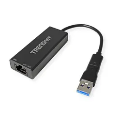 Trendnet TUC-ET2G (USB-C, RJ45 2.5 Gigabit Ethernet (1x)), Netzwerk Adapter, Schwarz